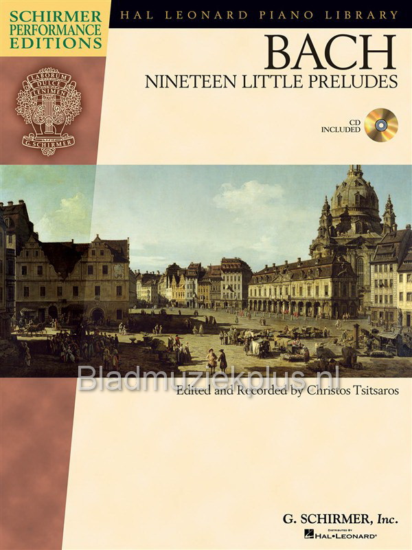 Bach: Nineteen Little Preludes – 19 Kleine Preludes (Piano)