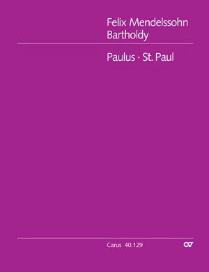 Mendelssohn: Paulus – St. Paul Oratorio (Cello)