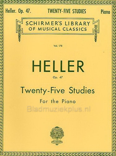 Stephen Heller: Twenty-Five Studies for Rhythm And Expression Op.47