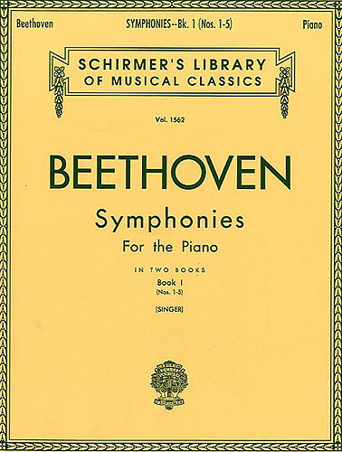 Beethoven: Symphonies Book 1 Nos.1-5 (Piano Solo)