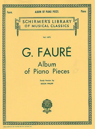 Faure: Album Of Piano Pieces
