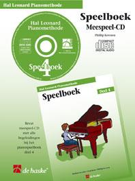 Hal Leonard Pianomethode Speelboek 4 Begeleidings CD
