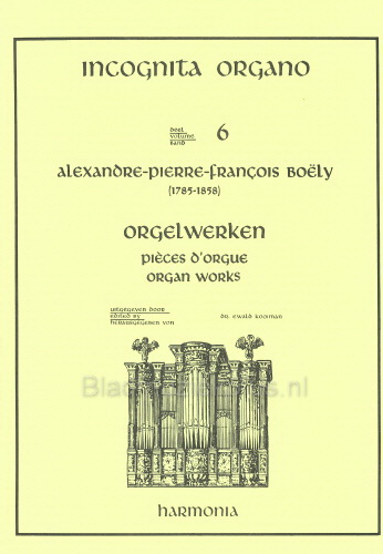 Incognita Organo 6: Orgelwerken Boely