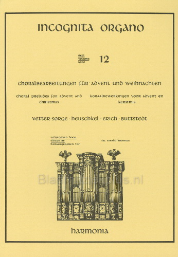 Incognita Organo 12 Choralbearbe Itungen