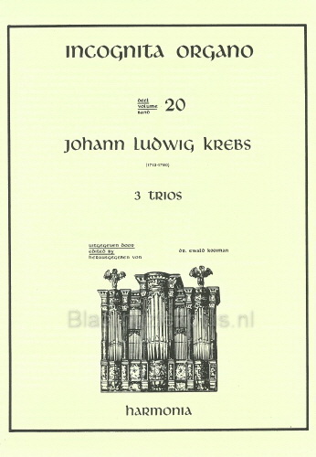 Incognita Organo Volume 20: Krebs 3 Trios
