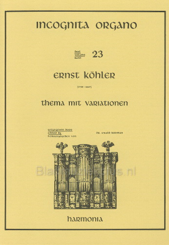 Incognita Organo 23: Köhler Thema Mit Variationen