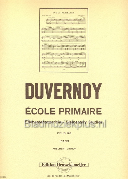 Duvernoy: Elementarunterricht Op.176