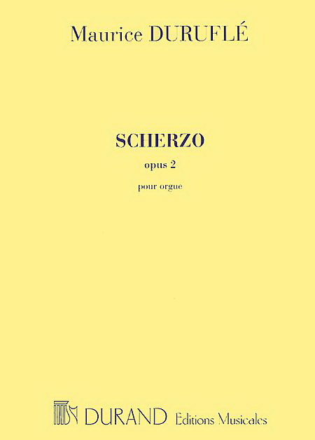 Scherzo Pour Orgue Opus 2
