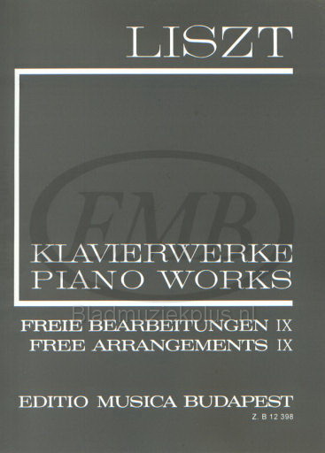Liszt: Freie Bearbeitungen 9