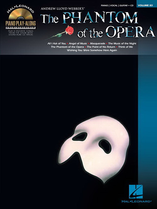 Piano Play-Along Volume 83: Phantom of the Opera