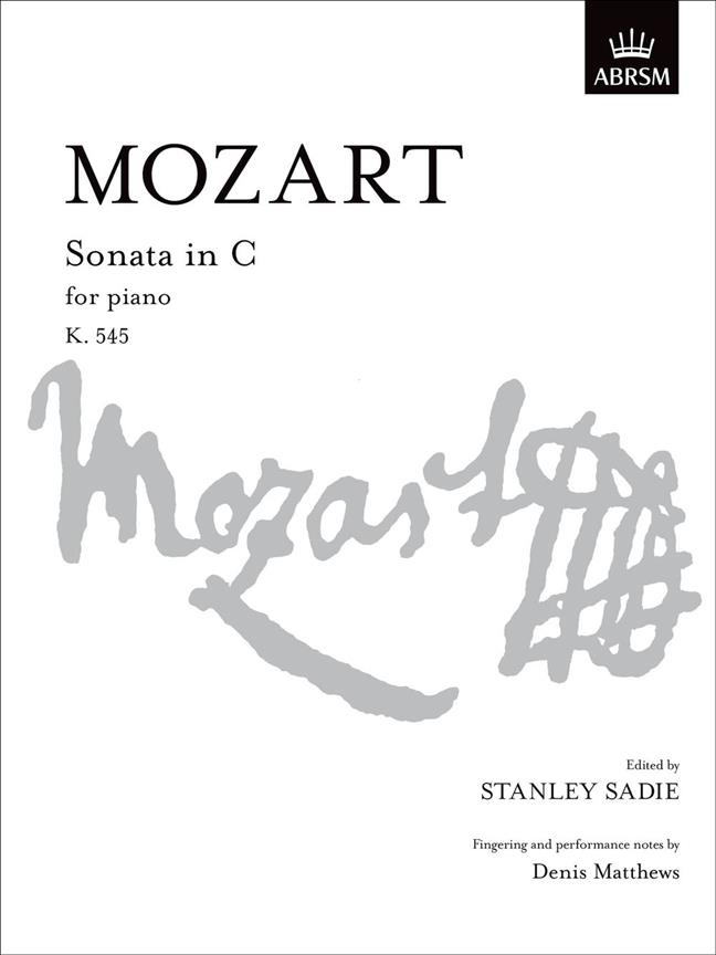 Mozart: Sonata in C, K. 545