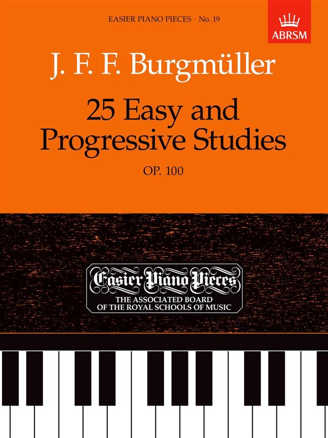 Burgmuler: 25 Easy and Progressive Studies Op.100
