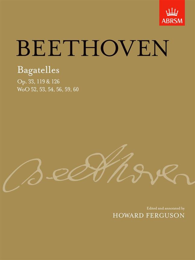 Beethoven: Bagatelles complete