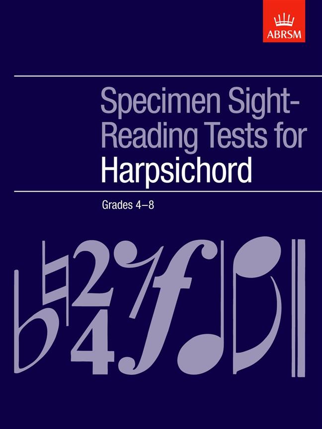 Specimen Sight-Reading Tests for Harpsichord
