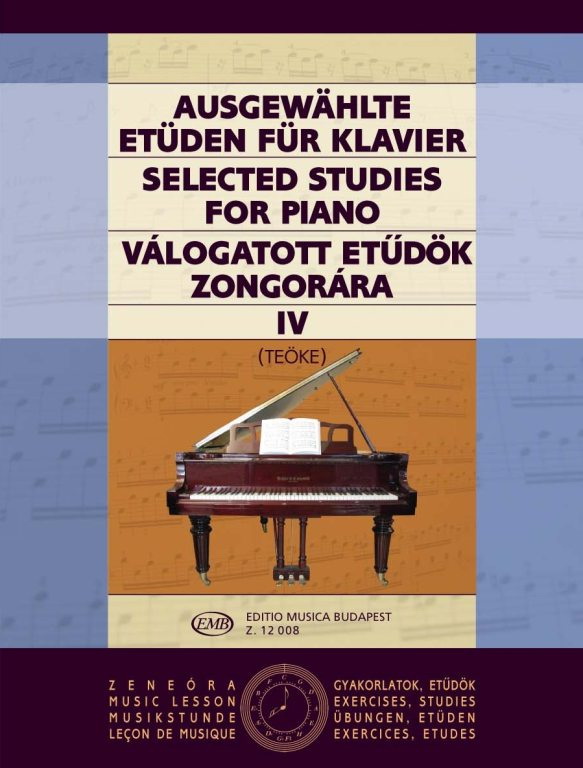Ausgewählte Etüden IV für Klavier