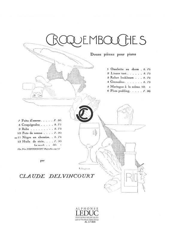 Delvincourt: Croquembouches No.11 – Legendes