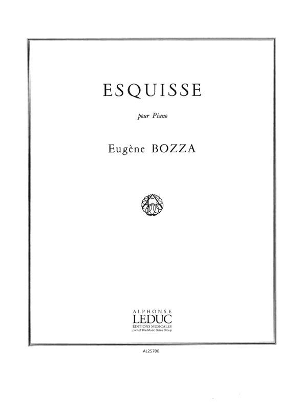 Eugène Bozza: Esquisse