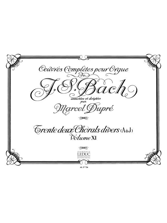 Bach: Complete Organ Works 11 (Dupre)