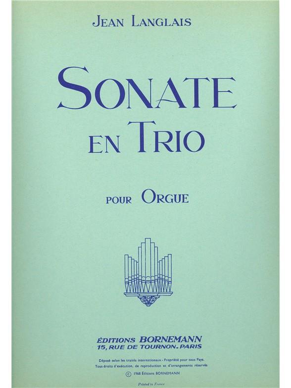Jean Langlais: Sonate En Trio