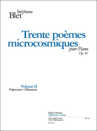 Blet: 30 Poemes Microcosmiques Op41