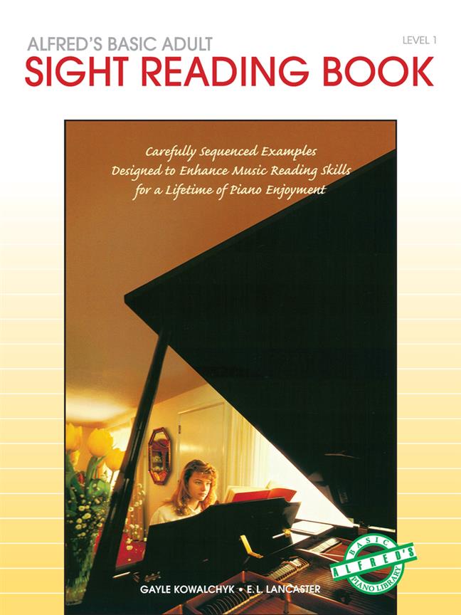 Alfreds Basic Adult Piano Course: Sight Reading Book 1