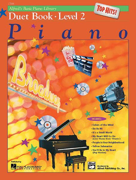 Alfreds Basic Piano Library: Top Hits! Duet Book 2