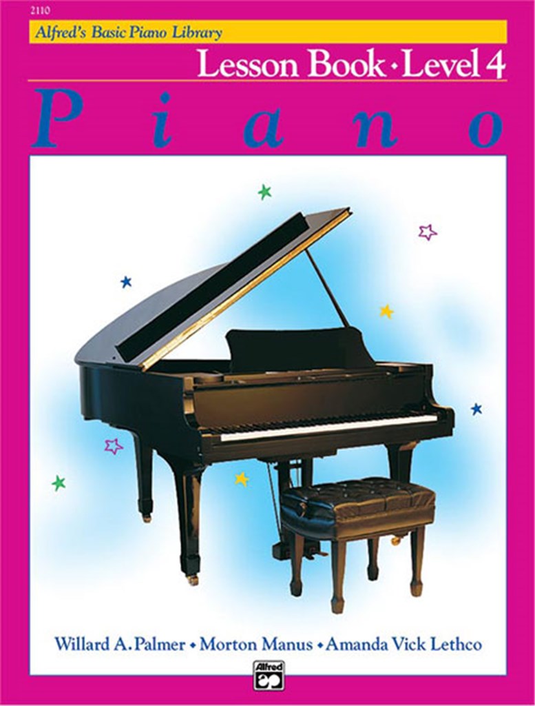 Alfreds Basic Piano Library Lesson Level 4 (Lesboek 4)