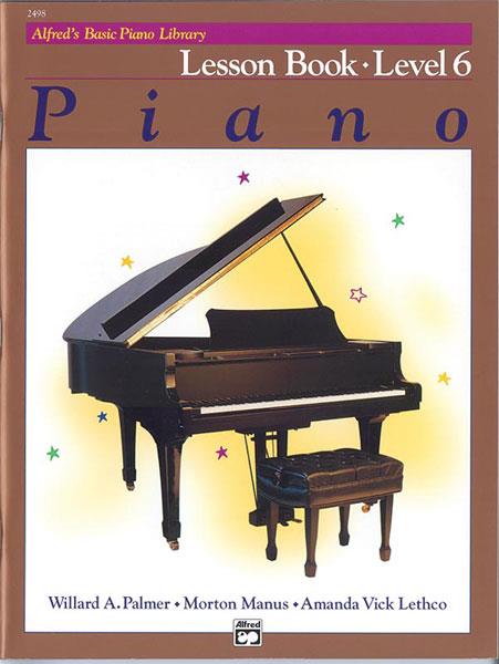Alfreds Basic Piano Course Lesson Book Level 6 (Lesboek 6)