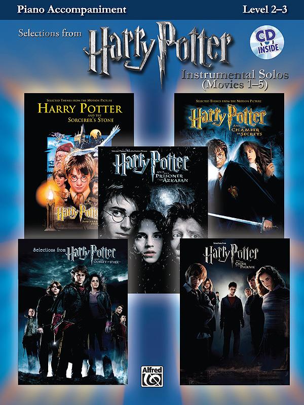 Harry Potter Instrumental Solos Movies 1-5 (Pianobegeleiding)