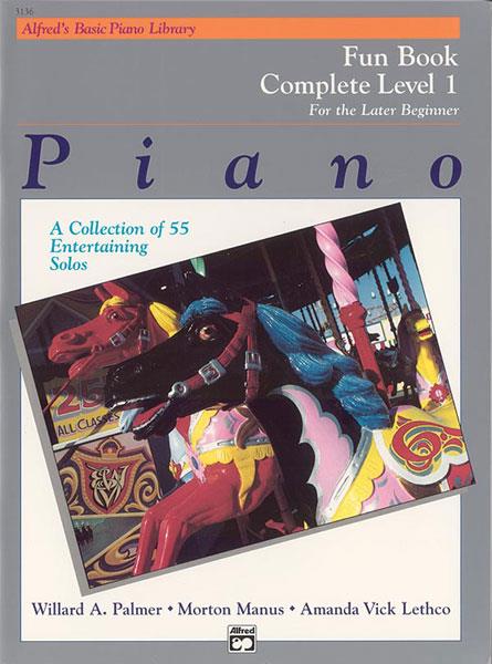 Alfreds Basic Piano Course – Fun Book Complete Level 1 (1A/1B)