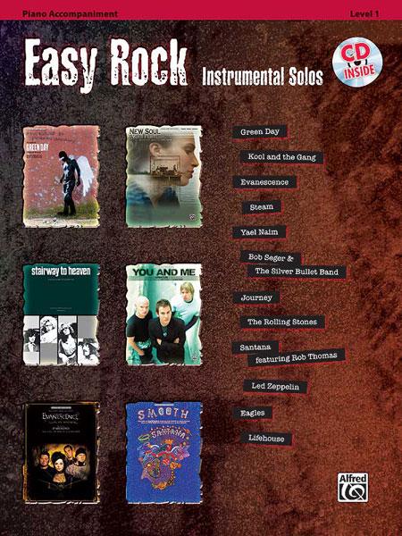 Easy Rock Instrumental Solos (Piano begeleiding)