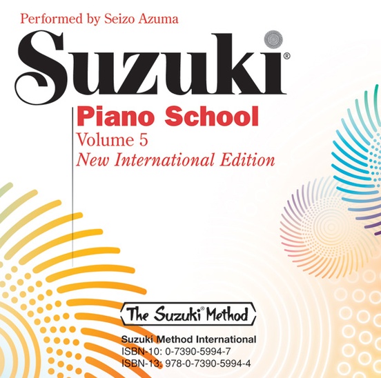 Suzuki Piano School New International Edition Piano 5 (CD)