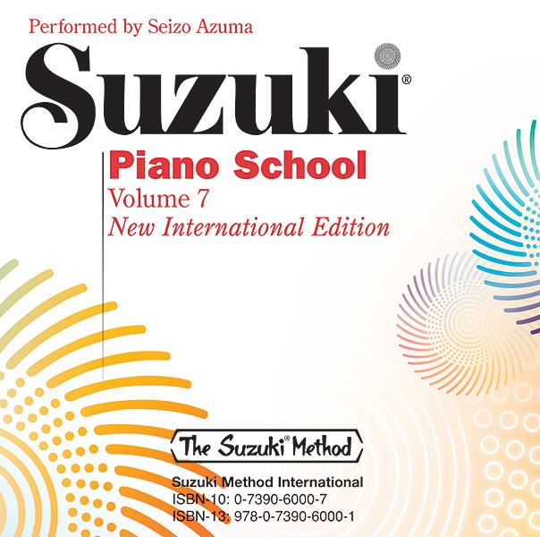 Suzuki Piano School New International Edition Piano 7 (CD)