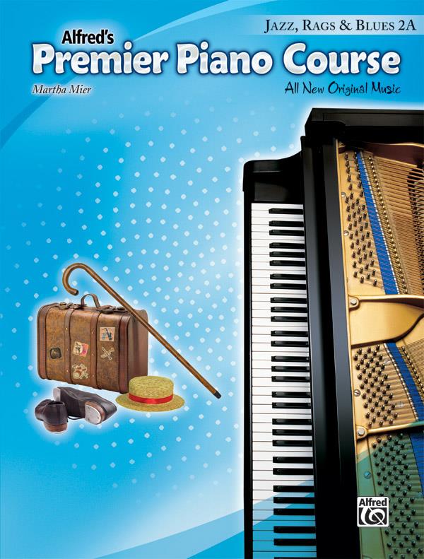 Premier Piano Course: Jazz, Rags & Blues Book 2A