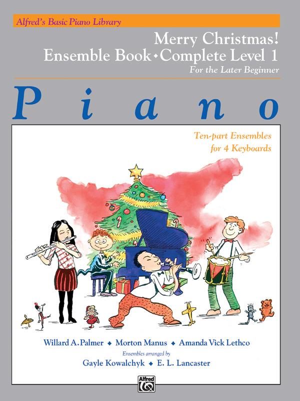 Alfreds Basic Piano Course: Merry Christmas! Ensemble Complete Book 1 (1A/1B)