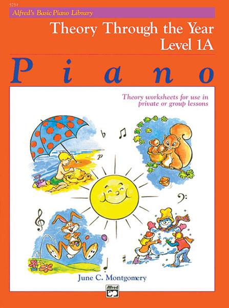 Alfreds Basic Piano Course Theory Through The Year Level 1A