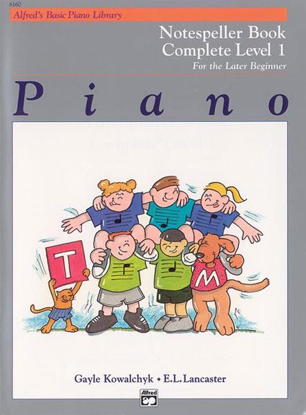 Alfreds Basic Piano Course Notespeller Complete 1