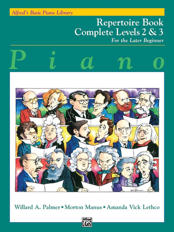 Williard A. Palmer: Alfred’s Basic Piano Library Repertoire Book 2-3