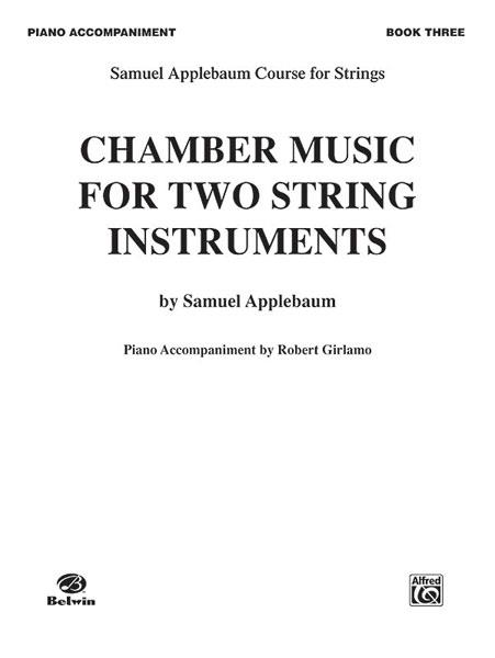 Chamber Music for two String Instruments, Book III