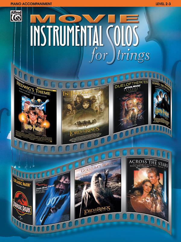 Movie Instrumental Solos For Strings  (Piano Acc.)