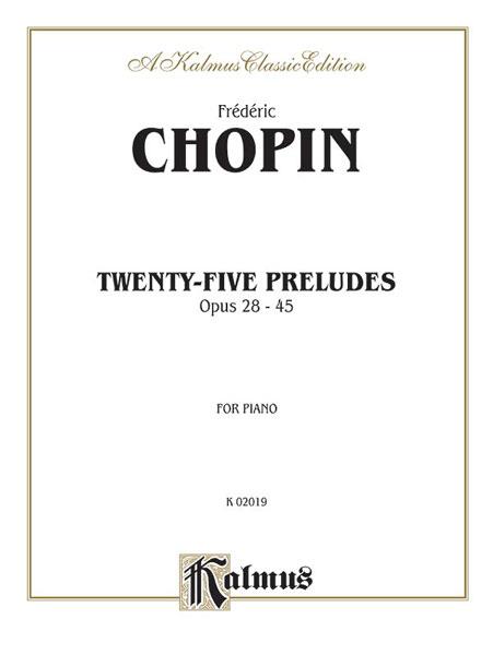 Twenty-five Preludes, Op. 28-45