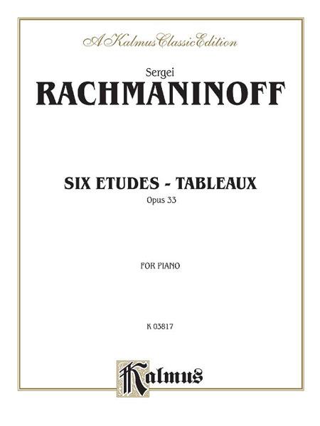 Rachmaninov: Etudes Tableaux, Op. 33