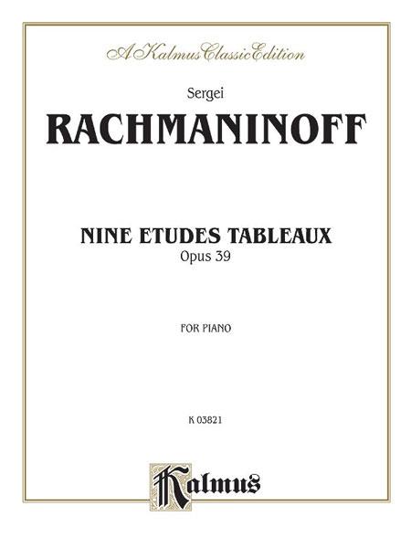 Rachmaninov: Etudes Tableaux, Op. 39