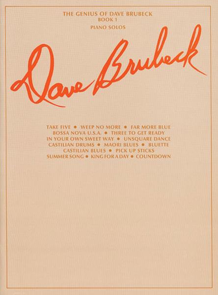 Genius Of Dave Brubeck Book 1