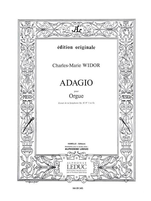 Widor: Adagio-Extrait Symphonie N0 5