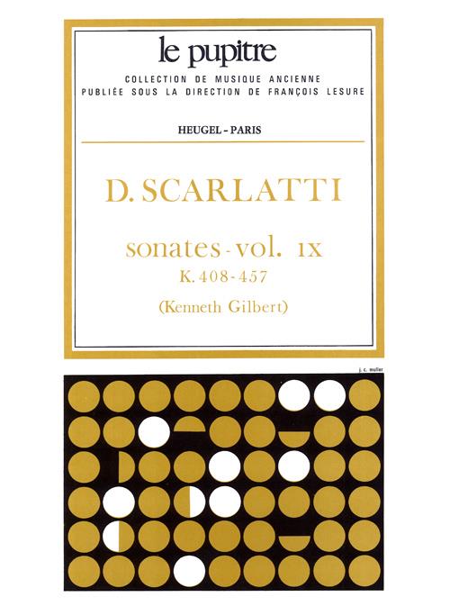 Scarlatti: Sonatas Volume 9 K 408-457