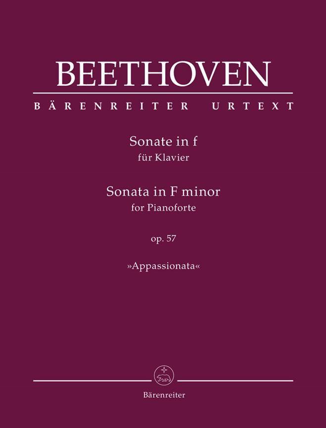 Beethoven: Sonata for Pianoforte F minor op. 57 “Appassionata”