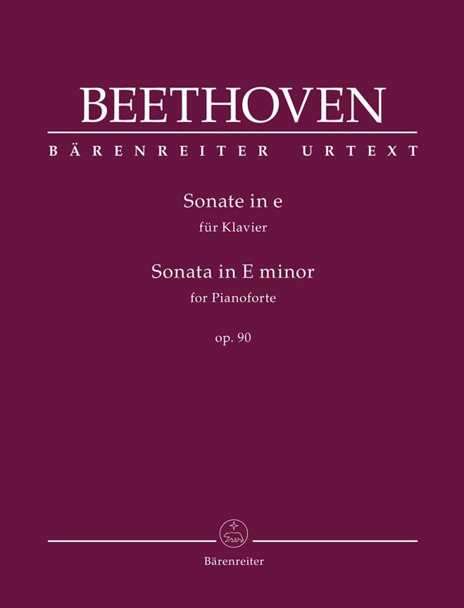 Beethoven: Sonata for Pianoforte in E minor op. 90
