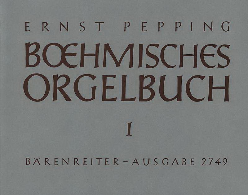 Böhmisches Orgelbuch. Teil 1: Weihnachten