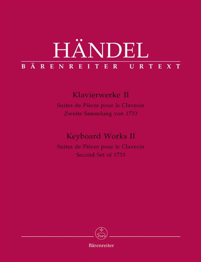 Handel: Keyboard Works Volume 2 HWV 434-442